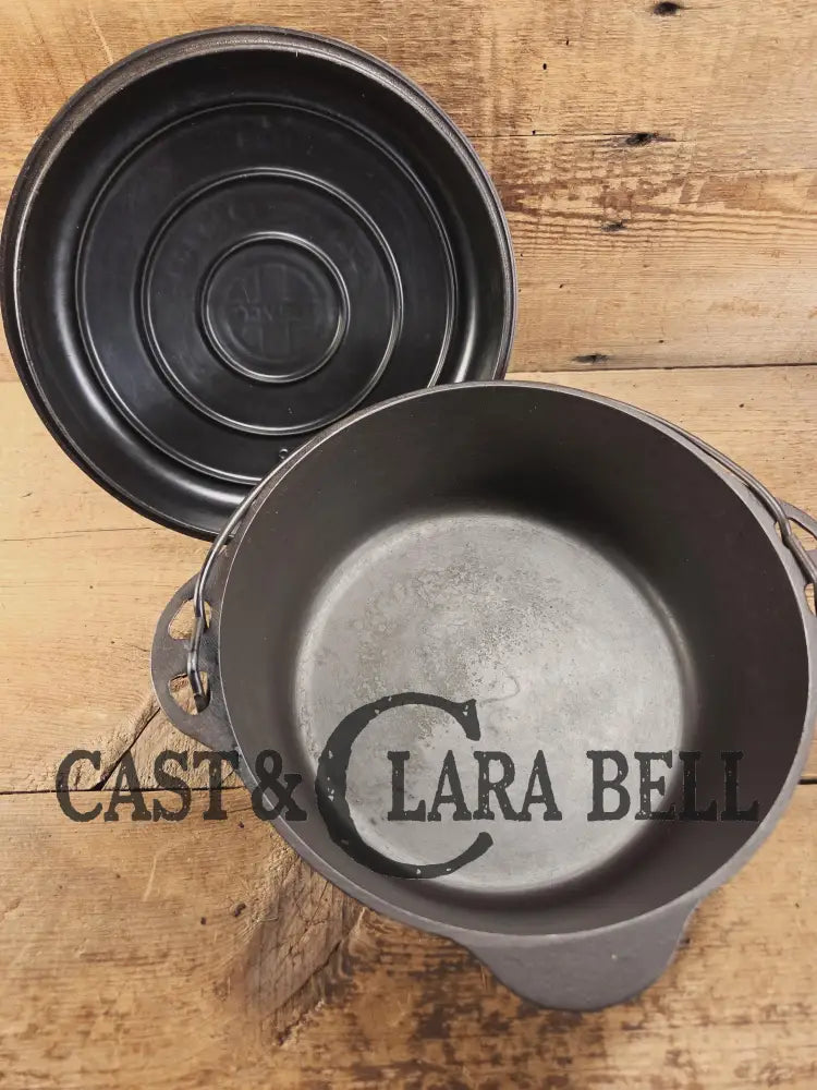 Daily workhorse! Gorgeous 1940’s Griswold #8 Tite-Top Dutch Oven Large Block Logo 1278 and EZ Clean Lid Dutch Ovens