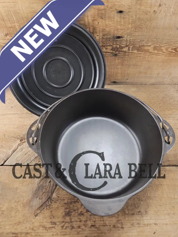 Daily workhorse! Gorgeous 1940βs Griswold #8 Tite-Top Dutch Oven Large Block Logo 1278 C and EZ Clean Lid Dutch Ovens