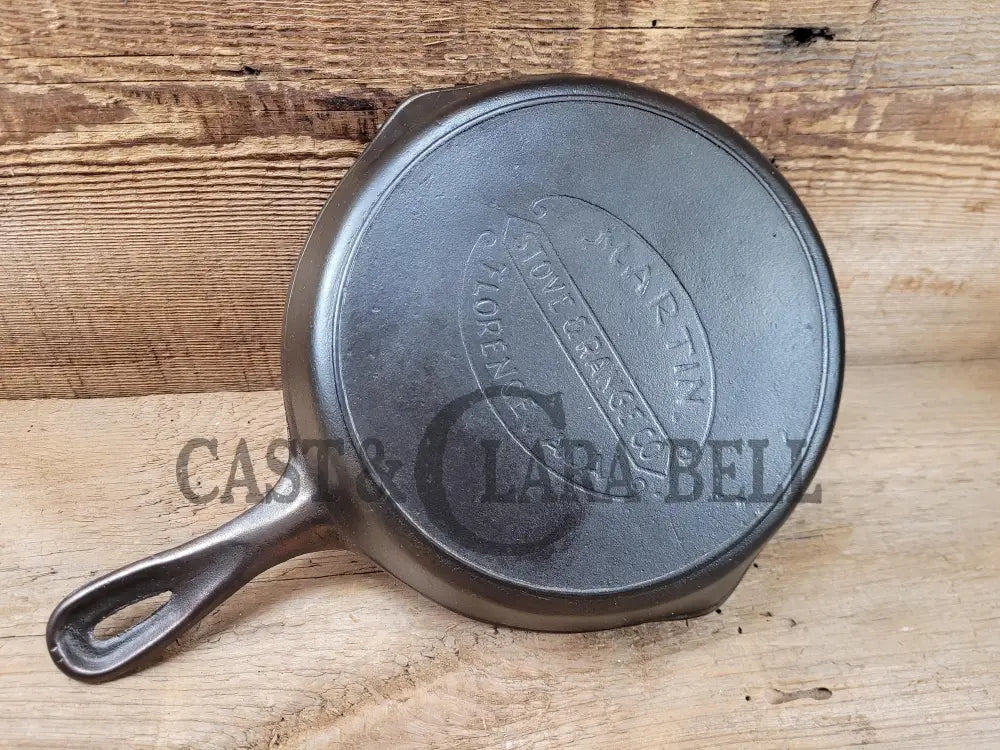 Dont Miss This One! Lovely Early 1900βS Martin Stove And Range #5 Cast Iron Skillet. Great
