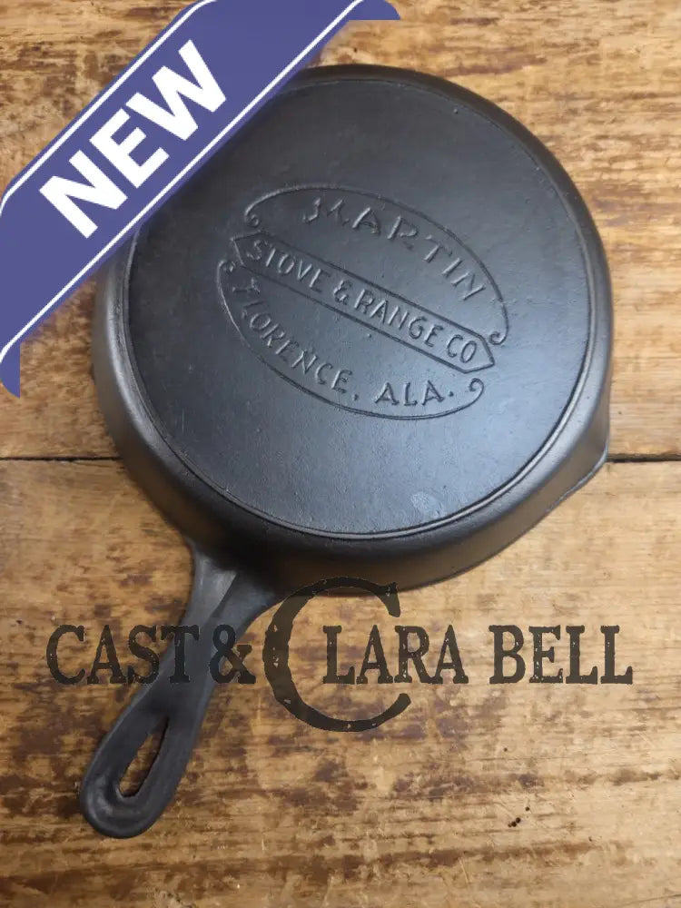 Dont miss this one! Lovely early 1900βs Martin Stove and Range #5 cast iron skillet. Great southern masterpiece! (Copy)
