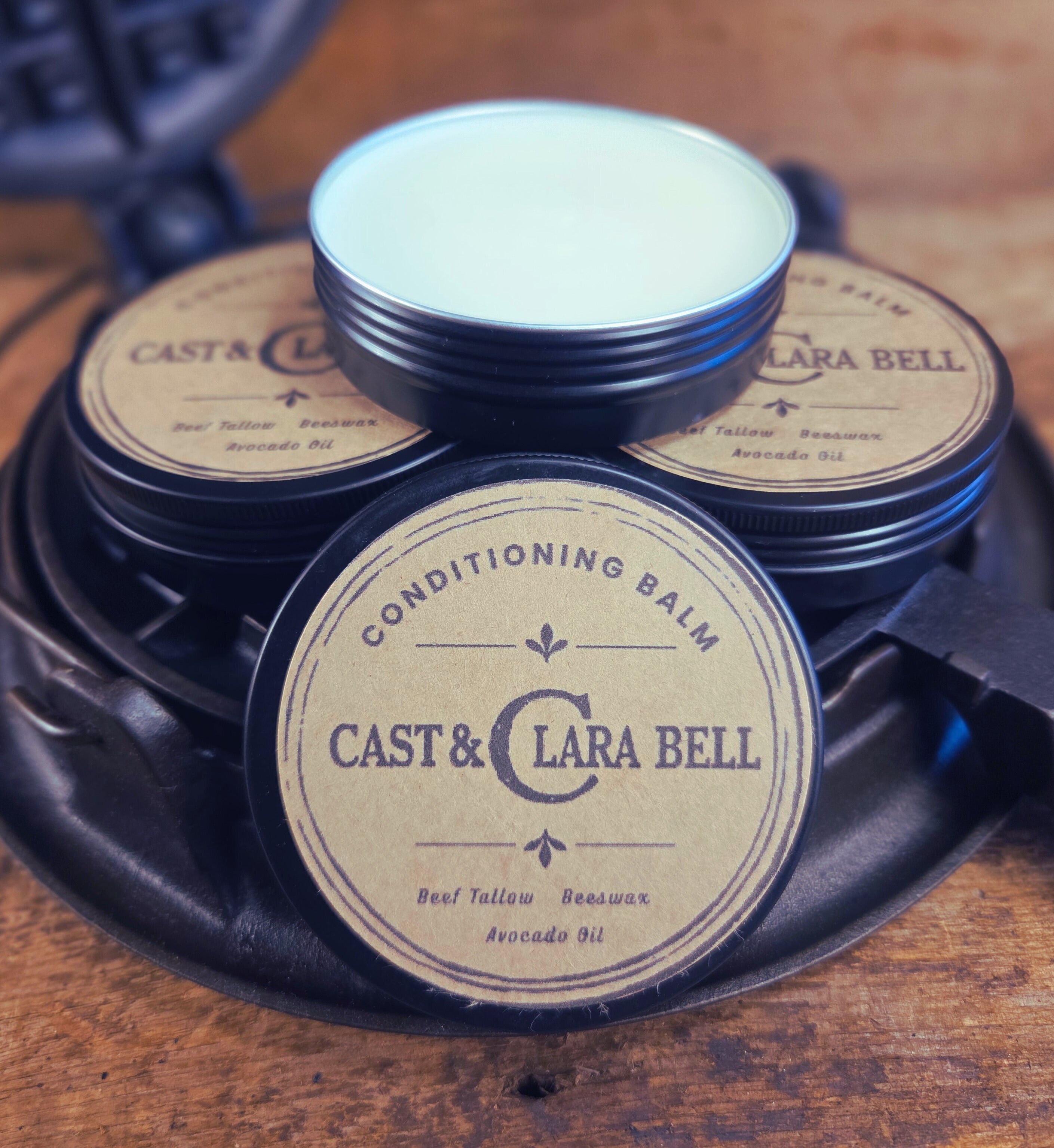 Cast Iron Conditioning Balm (3 oz) Merchandise