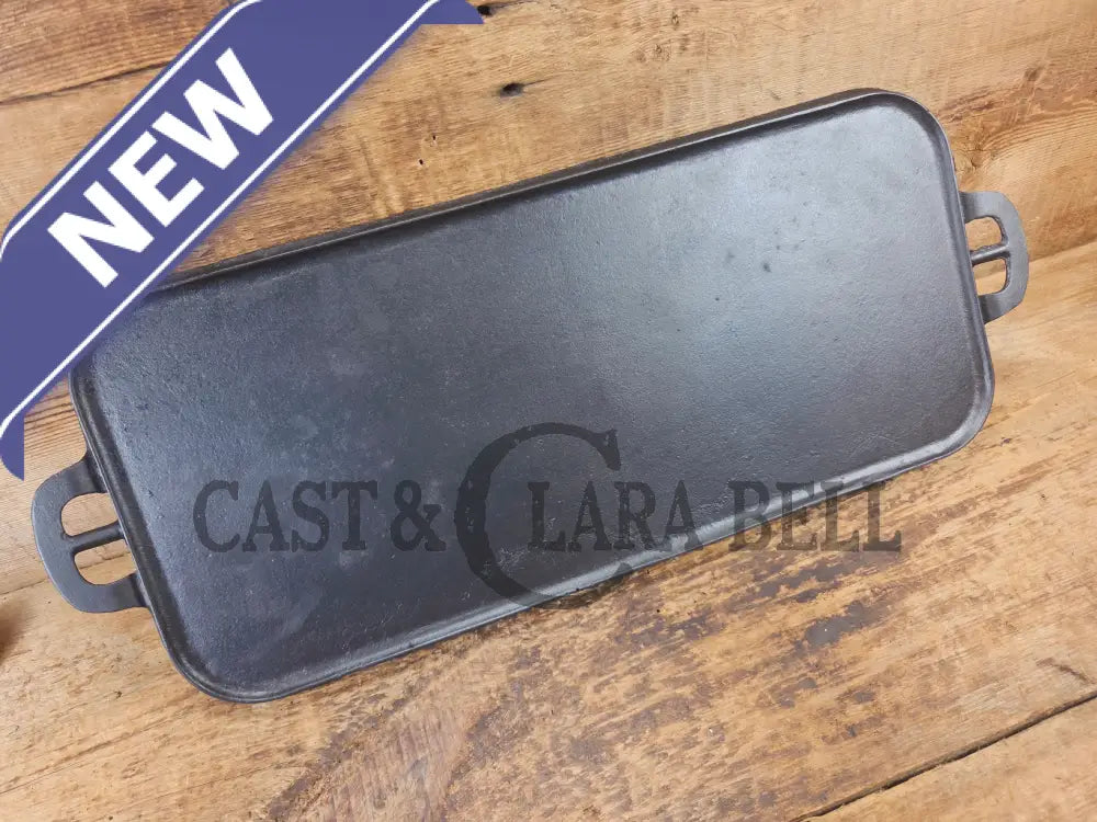 Early 1900’s hard to find Griswold Long Griddle with Slant Block Logo ERIE 745. Perfect for everyday use pancakes and