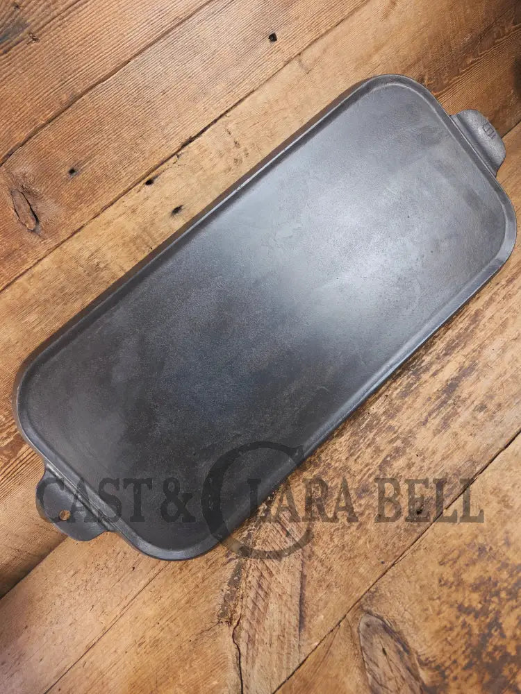 Early 1900βs hard to find Griswold Long Griddle with Slant Block Logo ERIE 745. Perfect for everyday use pancakes and