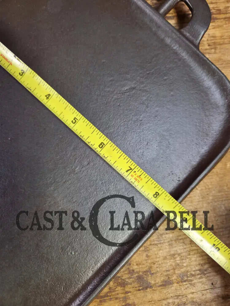 Early 1900’s hard to find Griswold Long Griddle with Slant Block Logo ERIE 745. Perfect for pancakes and grilled