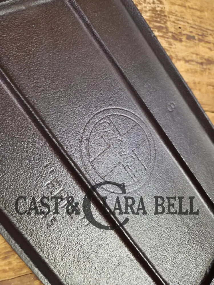 Early 1900’s hard to find Griswold Long Griddle with Slant Block Logo ERIE 745. Perfect for pancakes and grilled