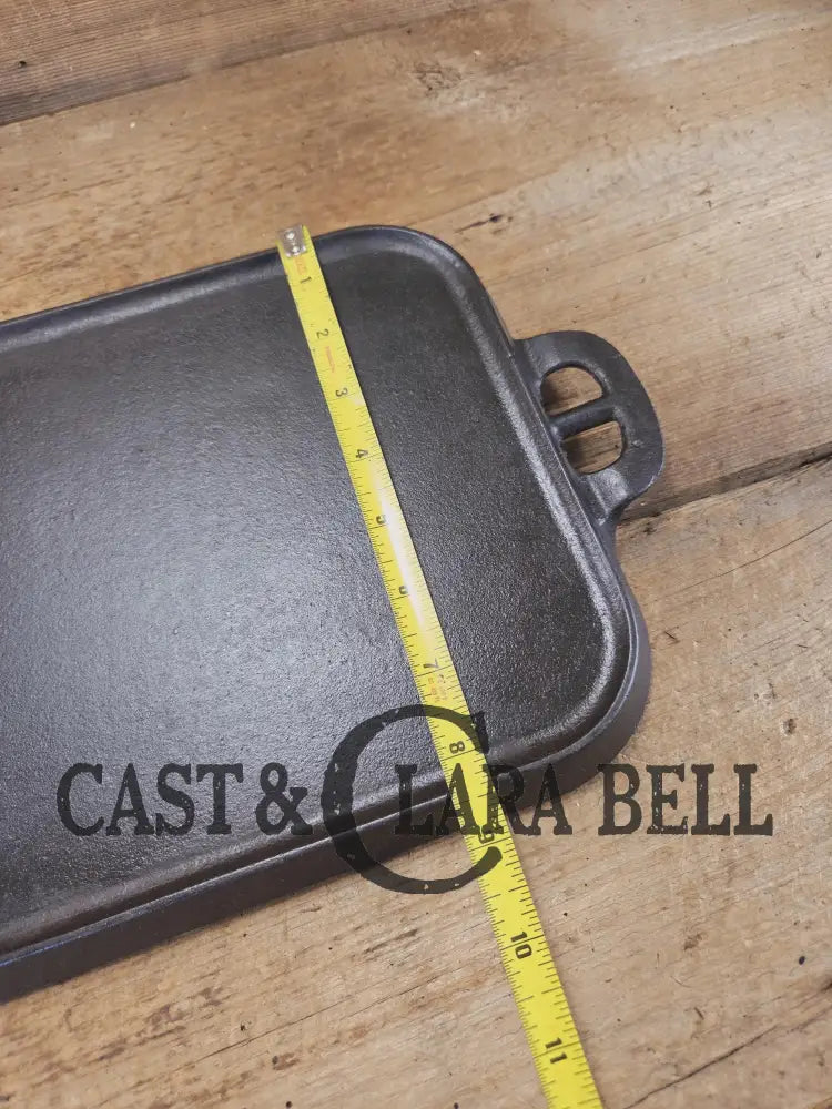 Early 1900’s hard to find Griswold Long Griddle with Slant Block Logo ERIE 745. Perfect for pancakes and grilled