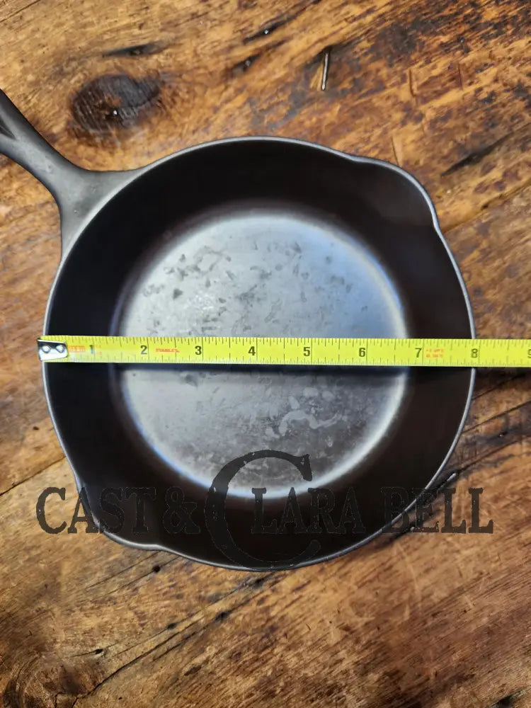 Early 1900โS Lodge #5 Cast Iron Skillet Single Notch Raised B Mark