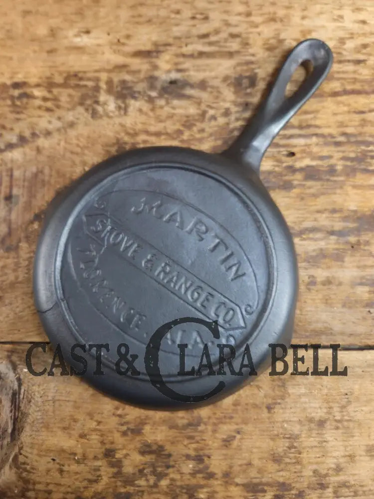 Early 1900’s Martin Stove and Range ’Monday Morning’ cast iron skillet. Fully restored and ready to use! (Copy) Skillet