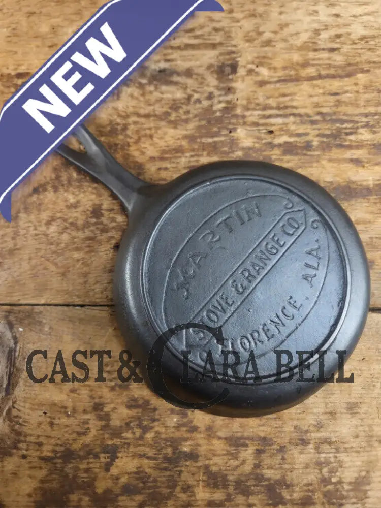 Early 1900βs Martin Stove and Range βMonday Morningβ cast iron skillet. Fully restored and ready to use! Skillet
