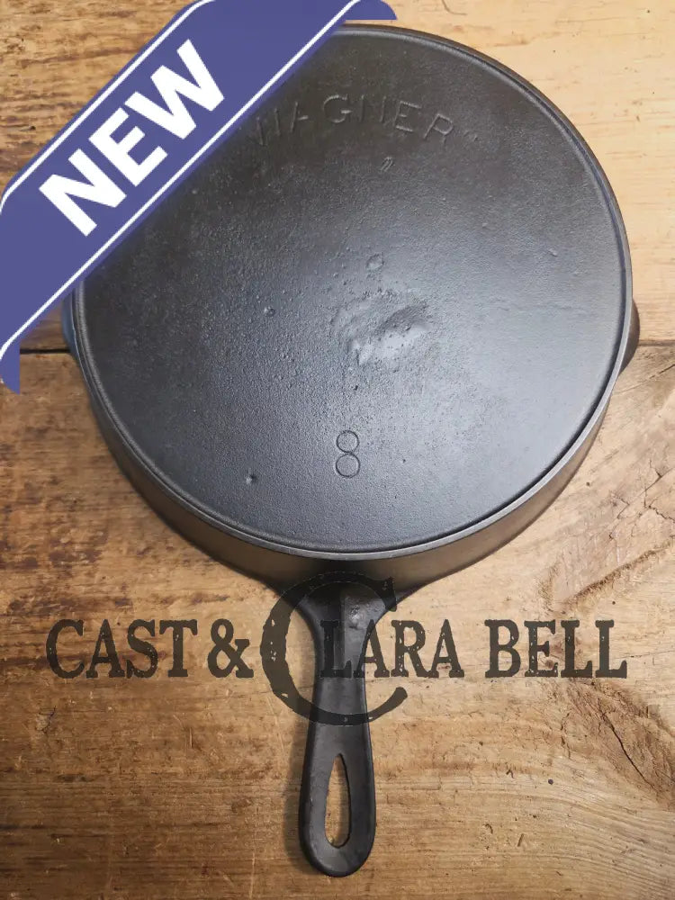 Early 1900’s Wagner made large ’Arc Logo’ #8 Cast Iron Skillet. Daily workhorse awesome for everyday cooking Skillet