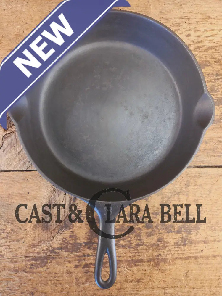 Early 1910βs Griswold #8 Cast Iron Skillet with Slant Logo and FULL EPU 704 D - Skillet