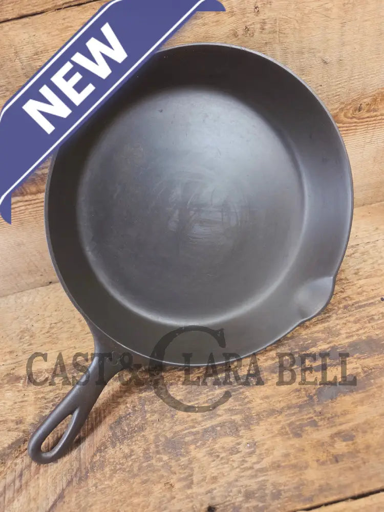 Early 1910’s Griswold #8 Cast Iron Skillet with Slant Logo Full E.P.U 704 D - Skillet
