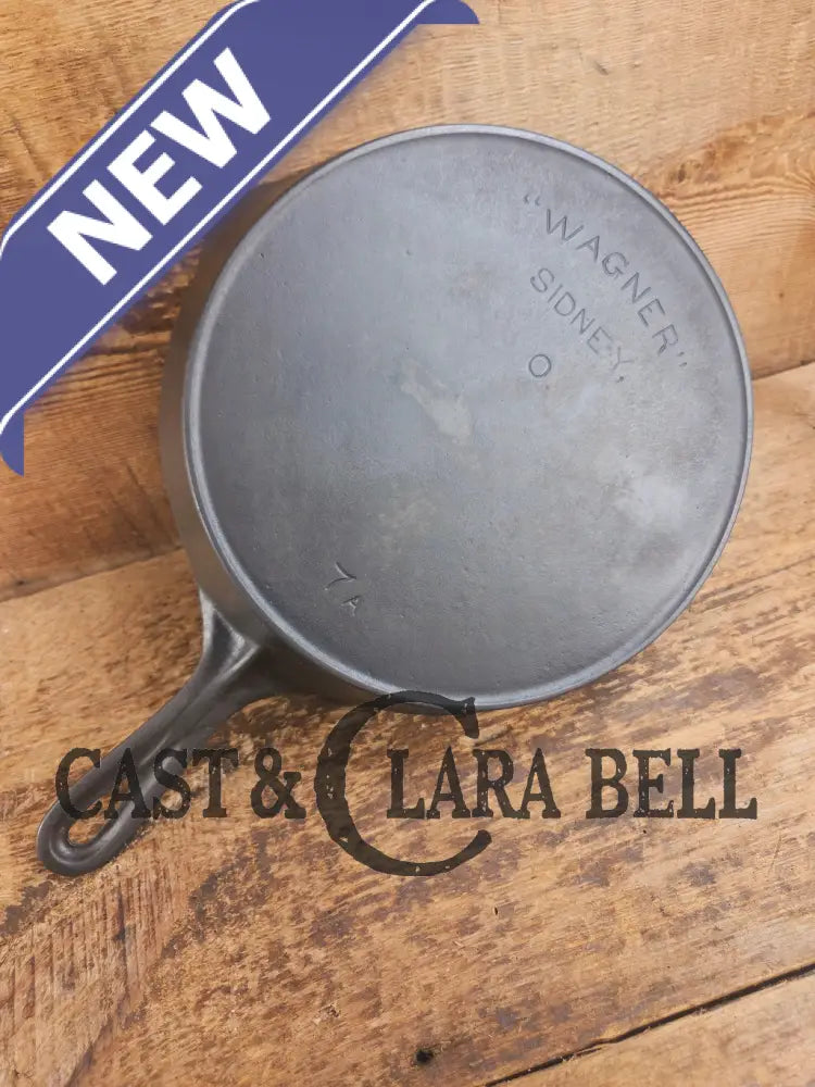 Early 1920βs Arc straight logo Wagner Sidney O. #7 Skillet Skillet