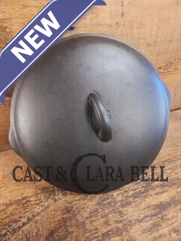 Early Birmingham Stove & Range (BSR) Red Mountain Series #8B Dutch oven with hand scribed numbers! Dutch Ovens Trivets