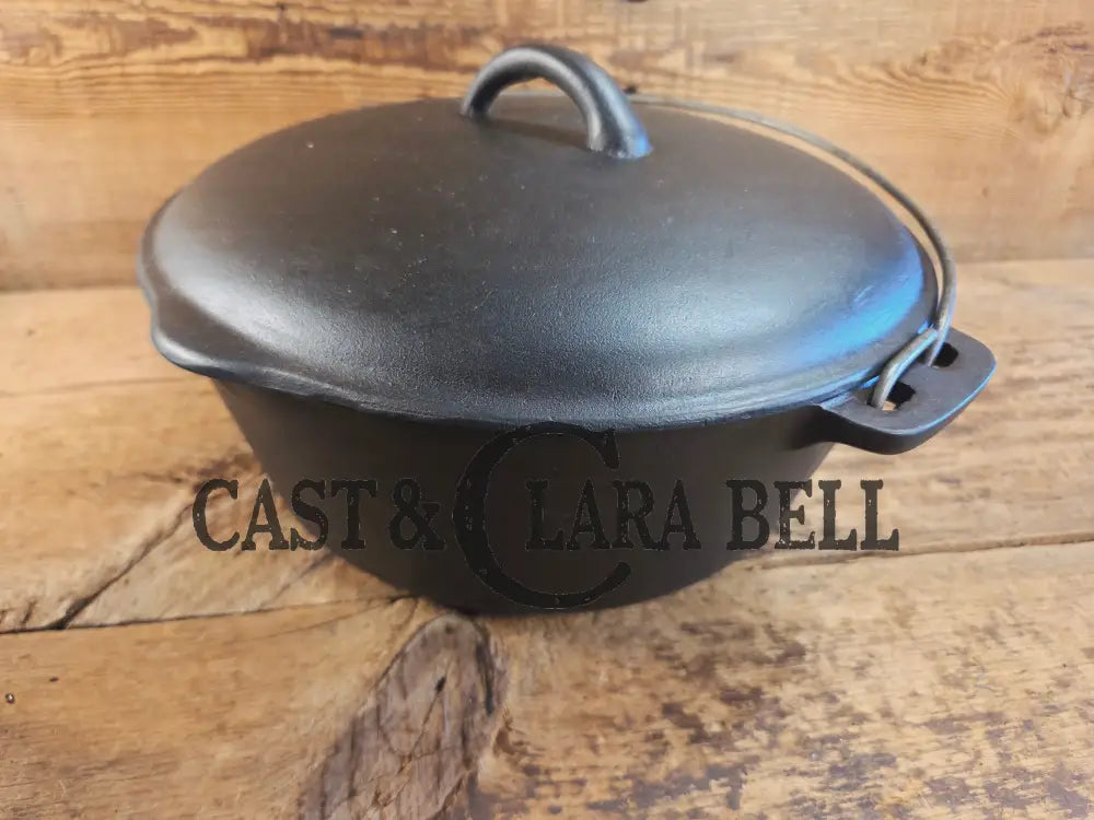 Early Birmingham Stove & Range (BSR) Red Mountain Series #8B Dutch oven with hand scribed numbers! Dutch Ovens Trivets