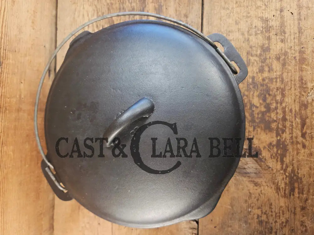 Early Birmingham Stove & Range (BSR) Red Mountain Series #8B Dutch oven with hand scribed numbers! Dutch Ovens Trivets