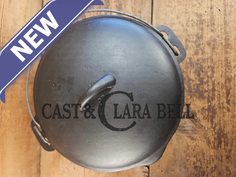 Early Birmingham Stove & Range (BSR) Red Mountain Series #8B Dutch oven with hand scribed numbers! Dutch Ovens Trivets