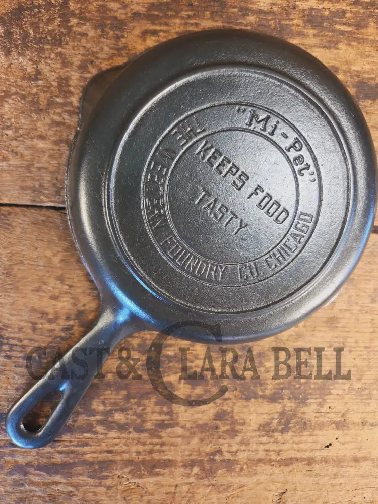 Early to Mid 1900’s Western Foundry Co. ’Mi-Pet’ classic Egg Skillet - Skillet