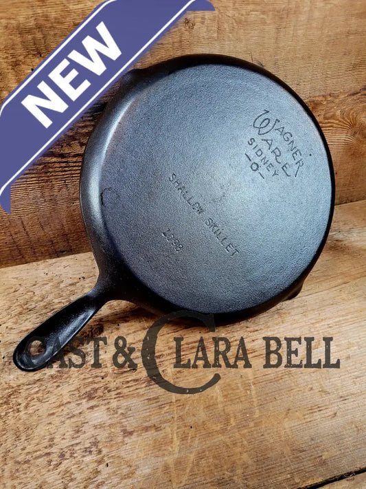 Elegant And Hard To Source! 1920-30βS Wagnerware #8 Shallow Skillet 1098. Great Gift Idea!