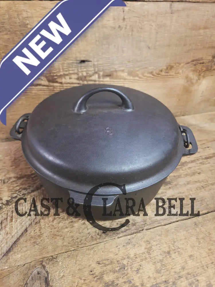 Elegant Griswoldβs Iron Mountain Series #8 Cast Iron Dutch Oven with Lid (1036/1037) Dutch Ovens Trivets & Kettles