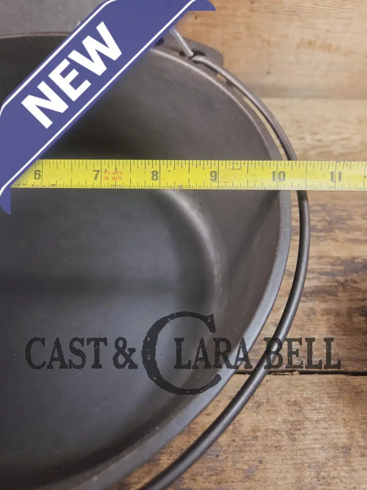 Elegant Griswoldβs Iron Mountain Series #8 Cast Iron Dutch Oven with Lid (1036/1037) Dutch Ovens Trivets & Kettles