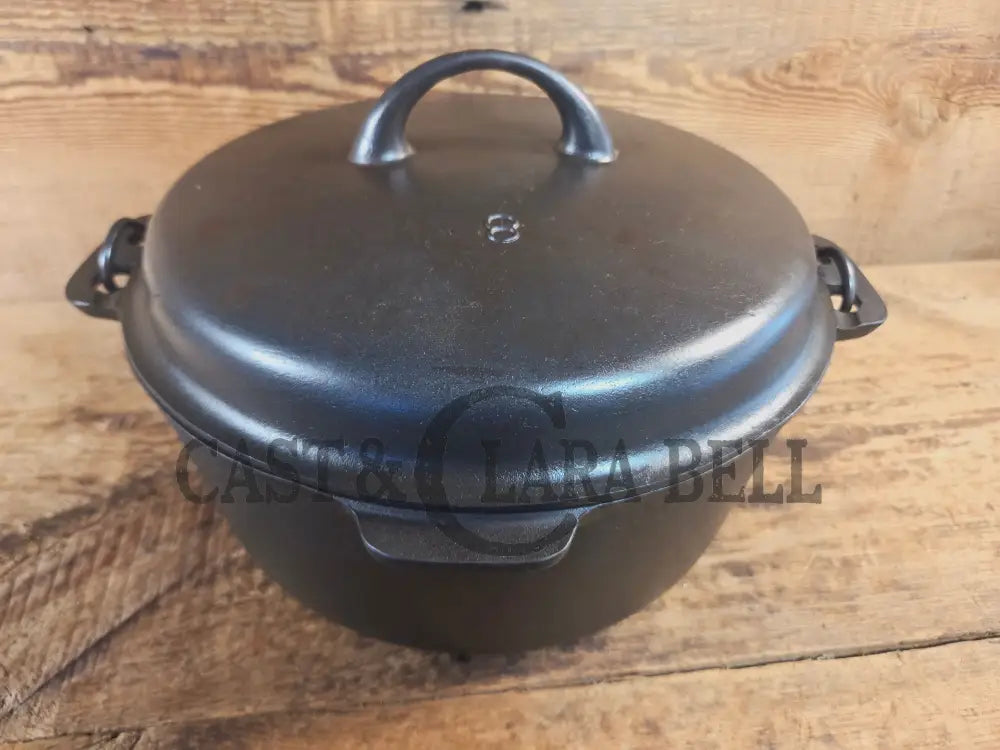 Elegant Griswold’s Iron Mountain Series #8 Cast Iron Dutch Oven with Lid (1036 C/1037 A) - Dutch Ovens Trivets & Kettles