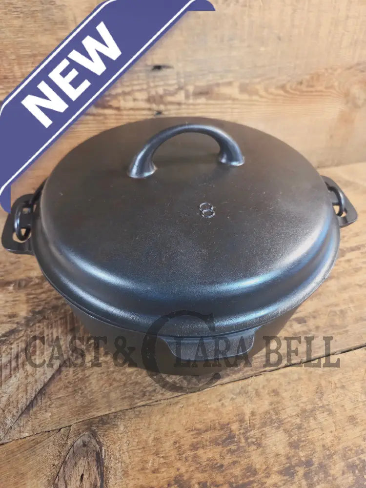 Elegant Griswold’s Iron Mountain Series #8 Cast Iron Dutch Oven with Lid (1036 C/1037 A) - Dutch Ovens Trivets & Kettles