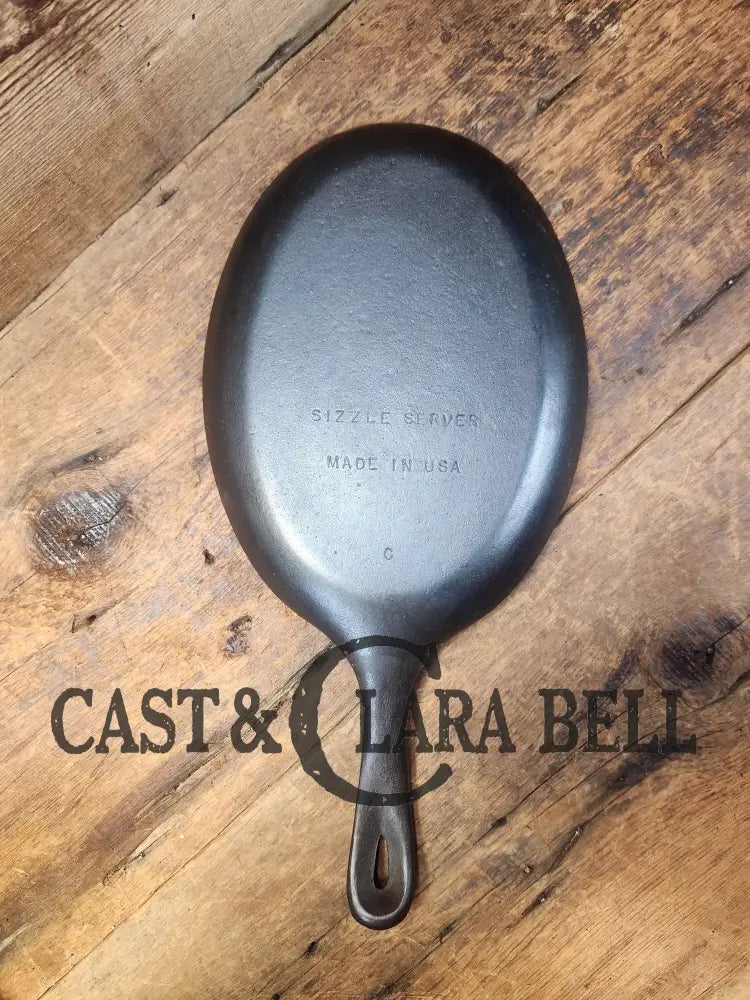 Fajitas Anyone? Wonderful Unmarked Wagner โSizzle Serverโ. Circa 1930โS Skillet