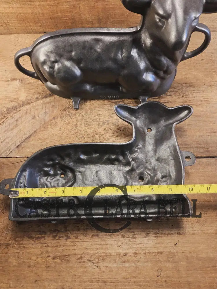 Fantastic for the holidays! Authentic #866 Griswold Lamb Cake Mold Restored and Ready to Use! Bakeware