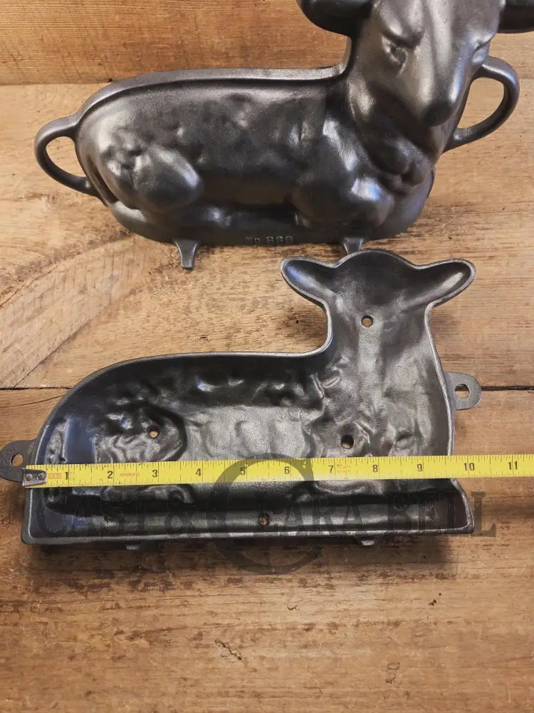 Fantastic for the holidays! Authentic #866 Griswold Lamb Cake Mold Restored and Ready to Use! Bakeware