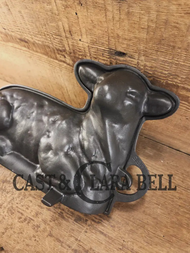 Fantastic for the holidays! Authentic #866 Griswold Lamb Cake Mold Restored and Ready to Use! Bakeware