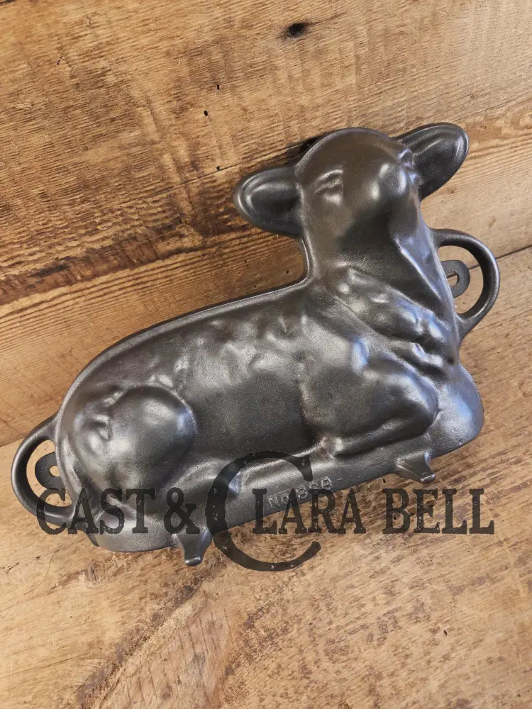 Fantastic for the holidays! Authentic #866 Griswold Lamb Cake Mold Restored and Ready to Use! Bakeware