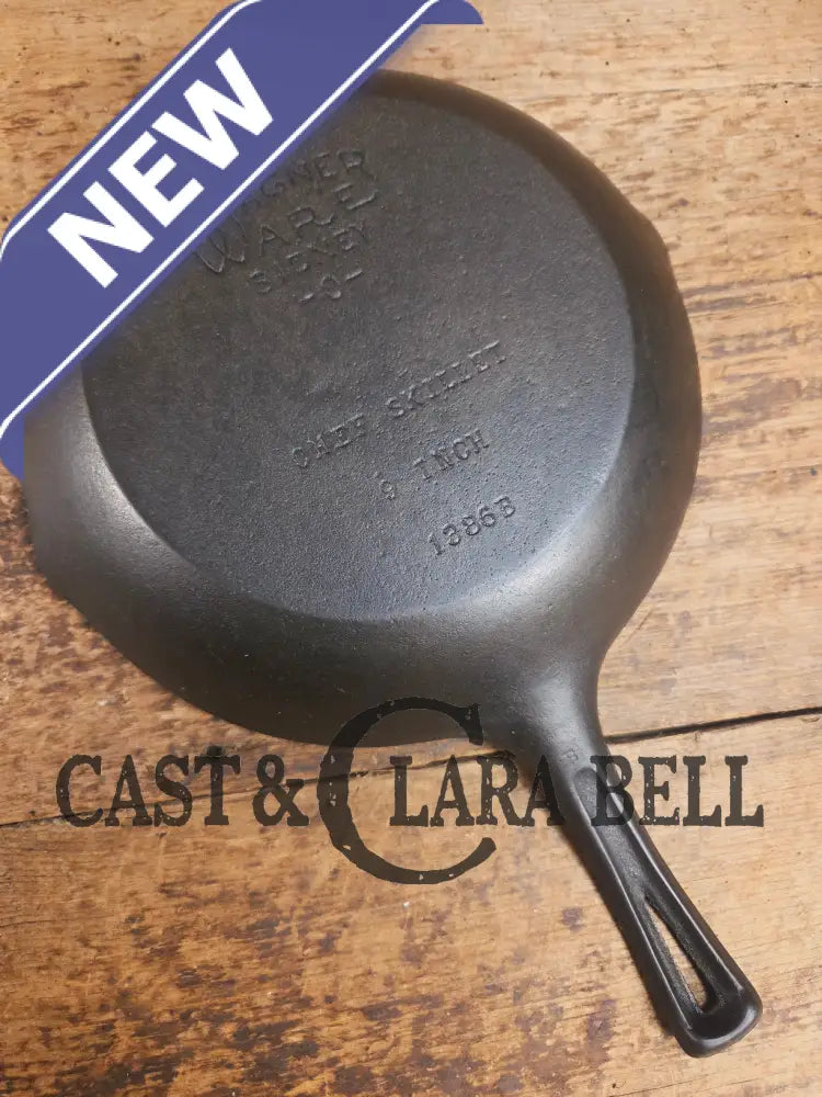 Fantastic gift idea! Hard to Find 1930βs Wagner Ware Sidney -O- βChef Skilletβ 1386. Restored and ready to use! Skillet