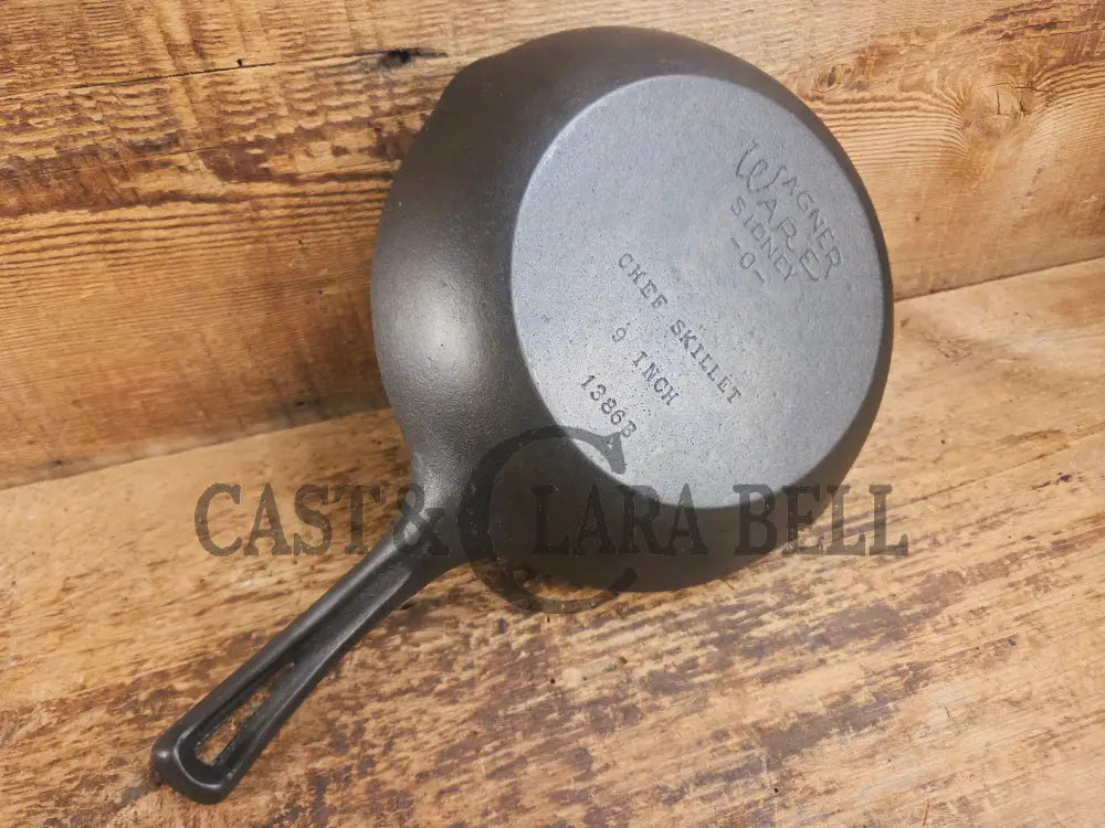 Fantastic gift idea! Hard to Find 1930βs Wagner Ware Sidney -O- βChef Skilletβ 1386. Restored and ready to use! Skillet