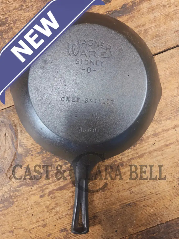 Fantastic gift idea! Hard to Find 1940’s Wagner Ware Sidney -O- ’Chef Skillet’ 1386 - Skillet