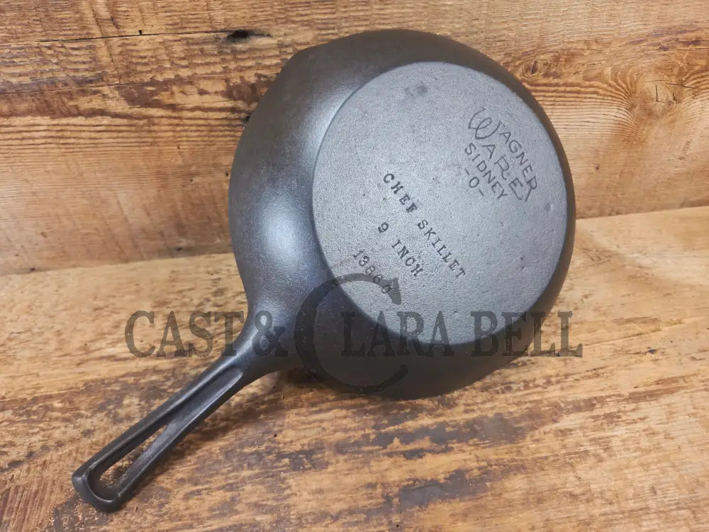 Fantastic gift idea! Hard to Find 1940’s Wagner Ware Sidney -O- ’Chef Skillet’ 1386 - Skillet