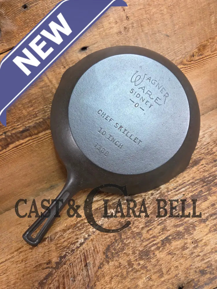 Fantastic gift idea! Hard to Find 1940’s Wagner Ware Sidney -O- ’Chef Skillet’ 1388 Skillet