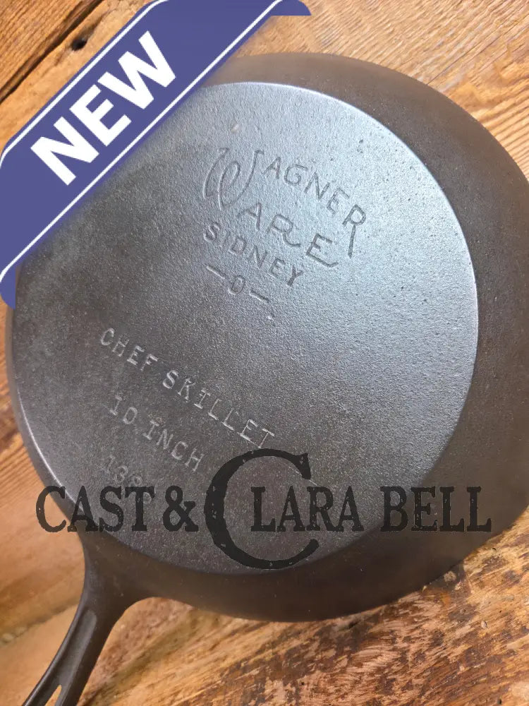 Fantastic gift idea! Hard to Find 1940’s Wagner Ware Sidney -O- ’Chef Skillet’ 1388 Skillet