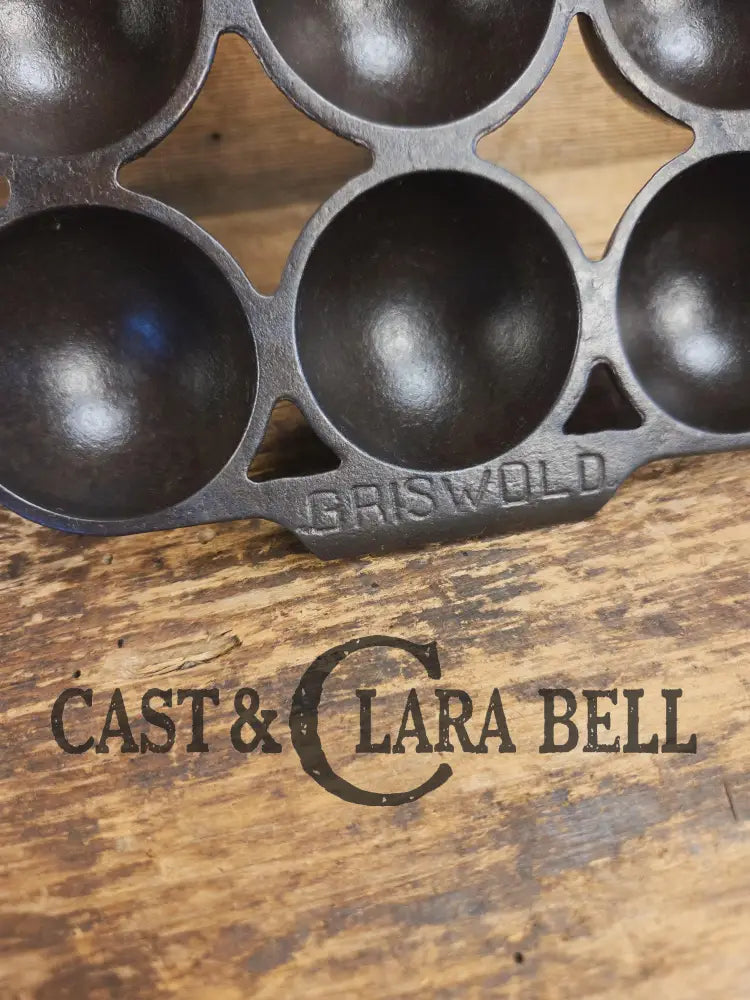 Fully Marked Griswold #9 Brownie Cake Pan 12 cup Erie PA USA Pat. No. 947. Restored and Ready to Use! Bakeware