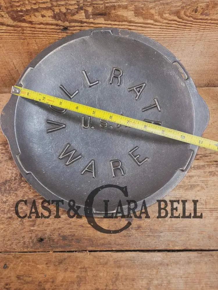 Fully marked Vollrath #8 Cast Iron Lid! Hard to find piece! Skillet