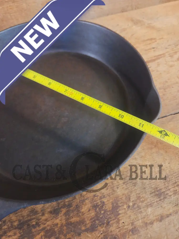 Ghost mark #9! 1920’s Wagner Ware #9 Cast Iron Skillet with Heat Ring 1059 - Skillet