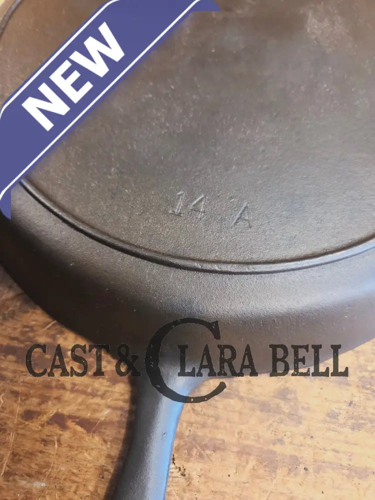 Giant! #14 Birmingham S&R Red Mountain (BSR) cast iron skillet. The biggest BSR made Skillet