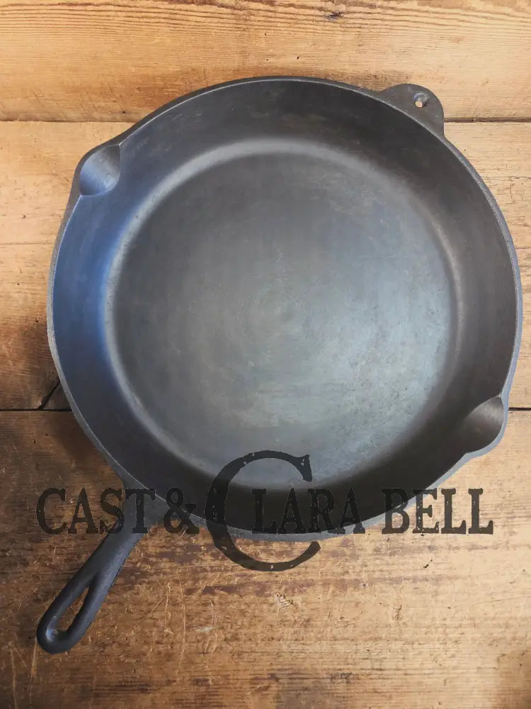 Giant! #14 Birmingham S&R Red Mountain (BSR) cast iron skillet. The biggest BSR made Skillet