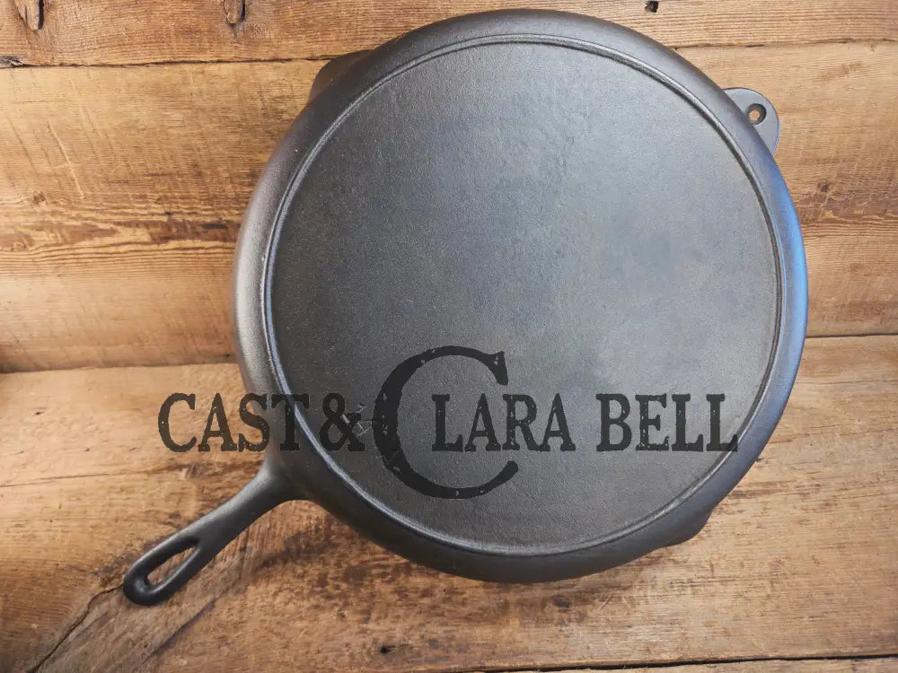 Giant! #14 Birmingham S&R Red Mountain (BSR) cast iron skillet. The biggest BSR made Skillet