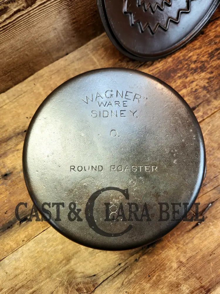 Gorgeous. 1920βS Wagner #8 Dutch Oven Round Roaster With Drip Drop Baster Lid! Ovens & Kettles