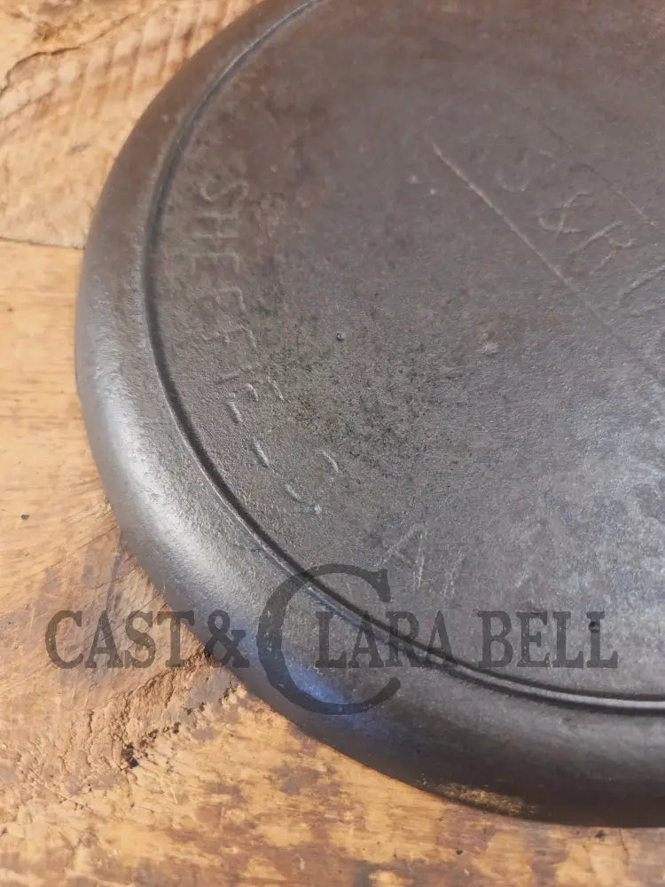 Gorgeous and harder to find King Stove and Range (Became Martin S&R) No. 7 Skillet Griddle. Sheffield AL - Griddle