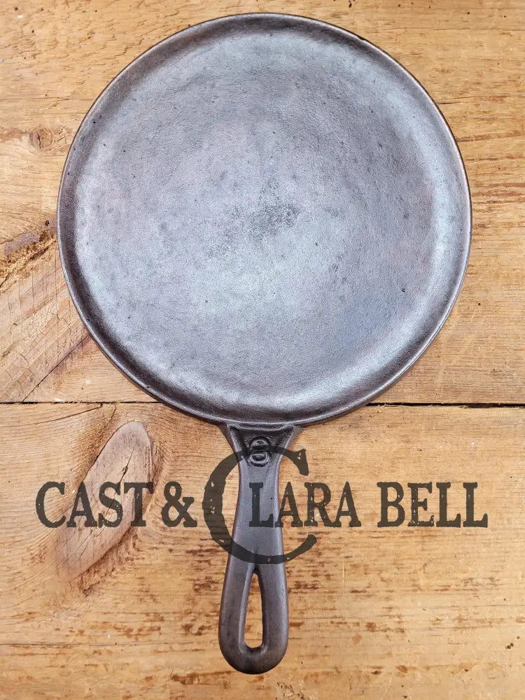 Gorgeous And Harder To Find Martin Stove & Range No. 8 Skillet Griddle With Hamburger Logo.