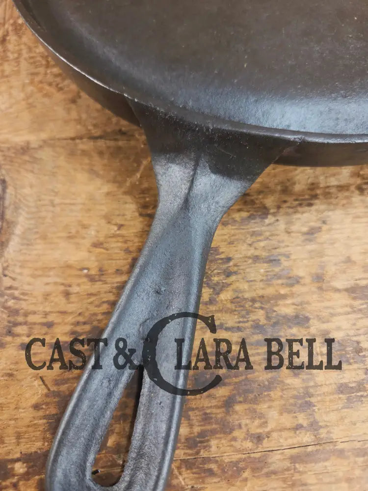 Gorgeous and harder to find Martin Stove & Range No. 8 Skillet Griddle with Hamburger Logo. Versatile restored and
