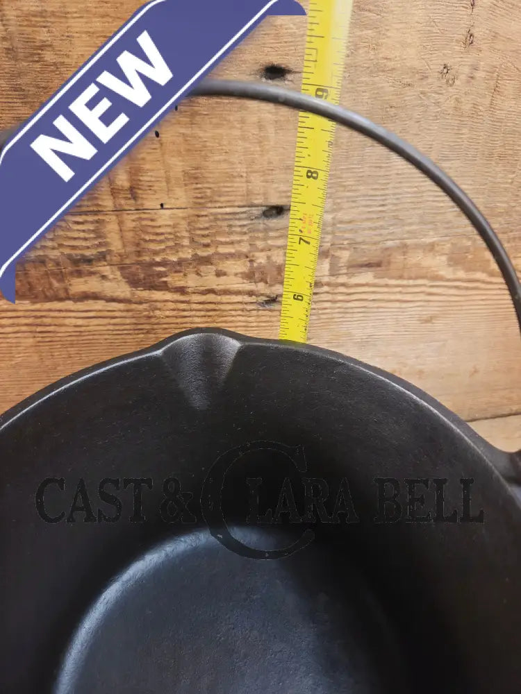 Gorgeous and Unique! 1930’s Wagner Ware Deep Fat Fryer c/n 1265. Restored and Ready To Use! Dutch Ovens Trivets &