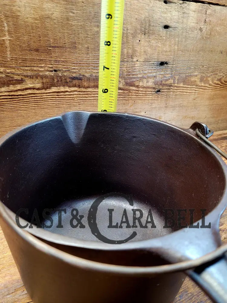 Gorgeous And Unique! 1930βS Wagner Ware Deep Fat Fryer C/N 1265. Restored Ready To Use! Skillet